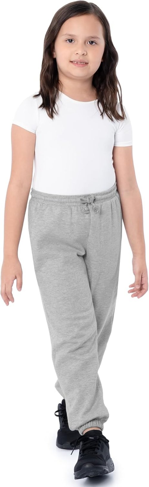 Fruit of the Loom Kids Fleece Jogger Sweatpants - Comfortable 2-Pack for Active Play