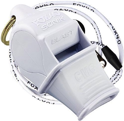 Fox 40 Sonik Blast Whistle - Loud Emergency Signal | Durable Design for Safety & Sports