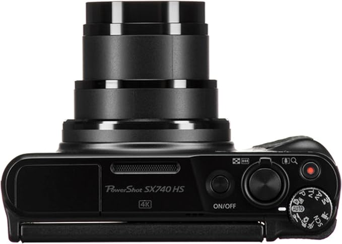 Canon Powershot SX740 HS Digital Camera + 64GB Memory + Stabilizing Grip +