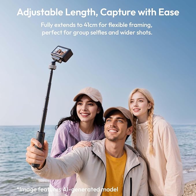 ULANZI MT95 Mini Tripod for DJI Action 5 Pro/4/3/Osmo 360 | Magnetic Quick
