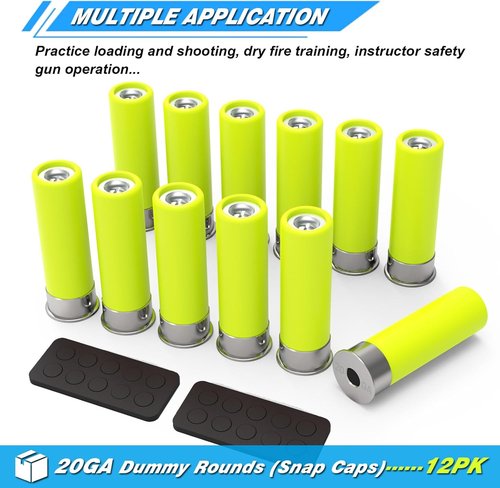 Artemis Snap Caps - Reusable Training Dummy Rounds for Realistic Dry Fire Practice | Multiple Styles