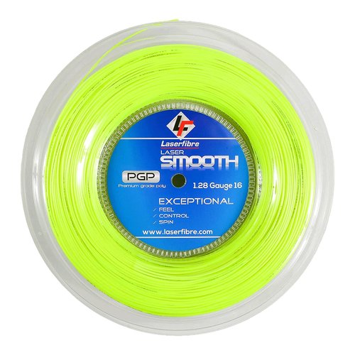 LaserFibre Laser Smooth 16g Optic Yellow - 200M Reel