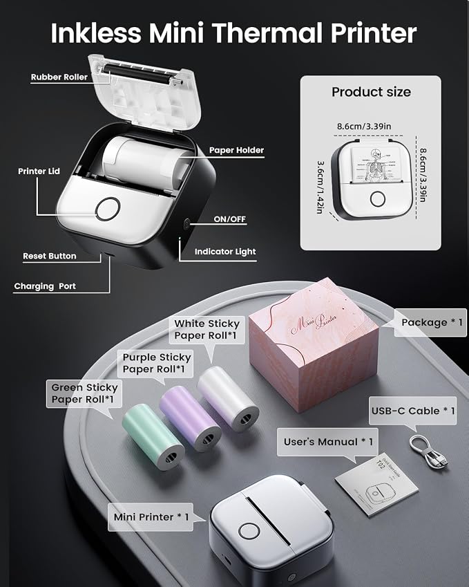 Memoking Mini Printer
