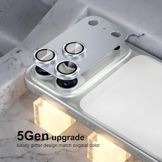 Choiche Compatible for iPhone 17 Pro Max Camera Lens Protector, Strong