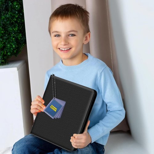 Mlikero Card Binder - 9 Pocket Trading Card Album with 720 Double-Sided Pockets | Ideal for MTG, TCG & Sports Cards (Pack of 2)