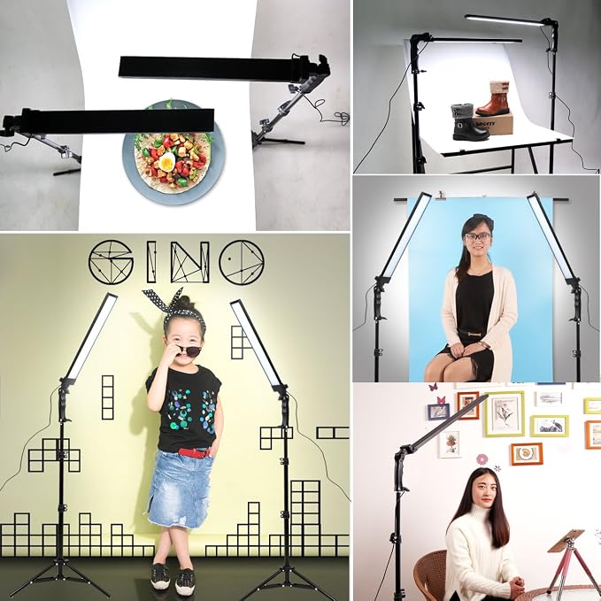 180 LED Light Photography Studio LED Lighting Kit Handheld Wand Stick