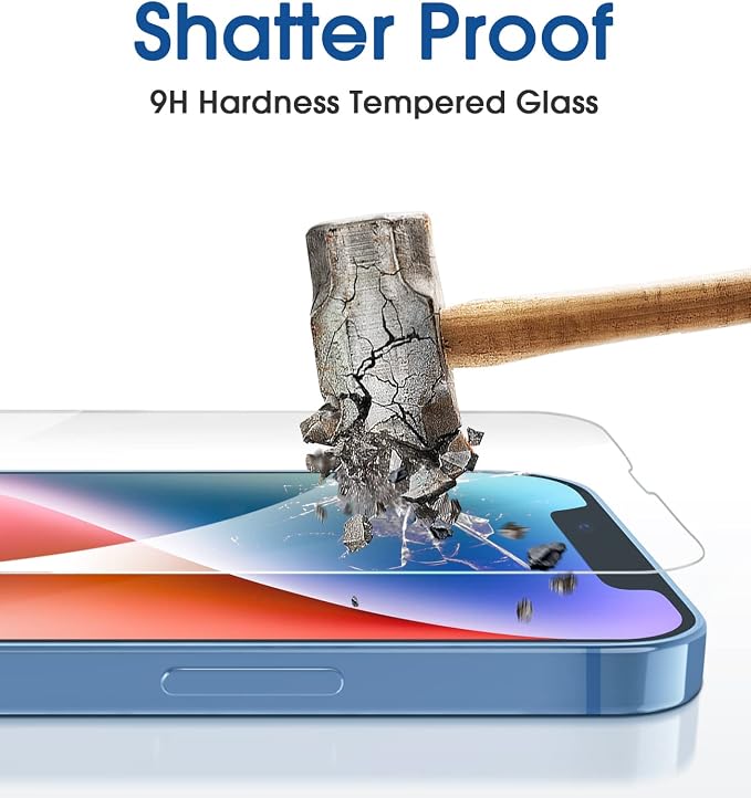 amFilm Tempered Glass Screen Protector + Camera Lens Protector