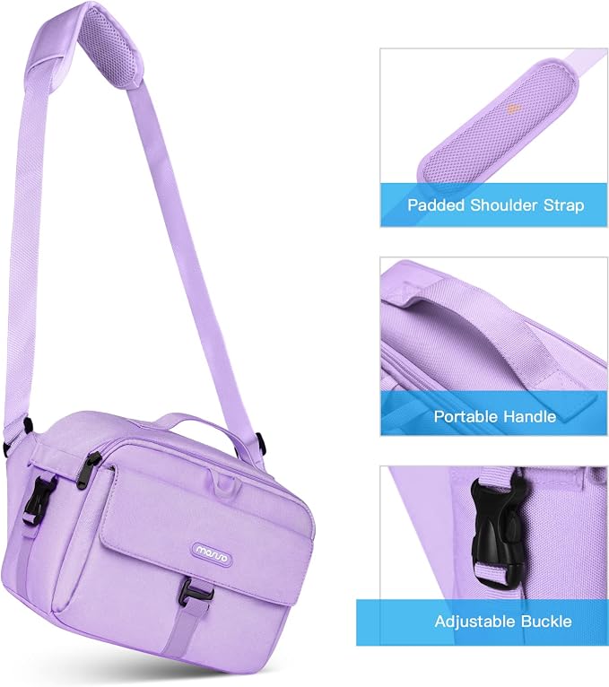 MOSISO Camera Shoulder Bag Case Crossbody Sling Purse, DSLR/SLR/Mirrorless