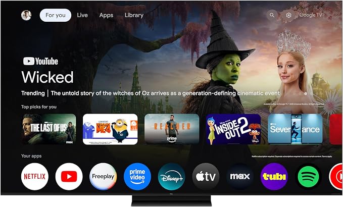TCL 85 Inch Class QM7L Series | SQD-Mini-LED QLED Smart TV | 85QM7L, 2026 Model | 144Hz | Ultimate Color Ultra Brightness & Contrast | Google AI Bang & Olufsen | Voice Gaming Streaming Television