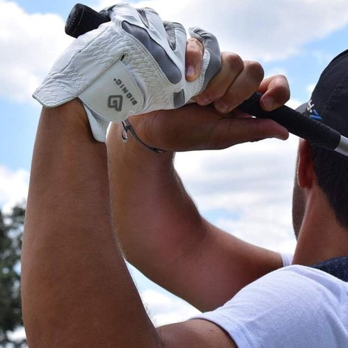 Bionic Men's Golf Glove - Performance Grip Pro in Premium Leather for Enhanced Comfort