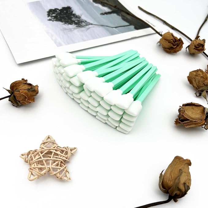 50PCS Foam Cleaning Swabs – Anti-Static Lint-Free Applicators