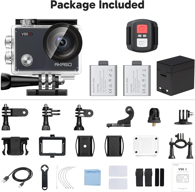 AKASO V50X Native 4K30fps WiFi Action Camera