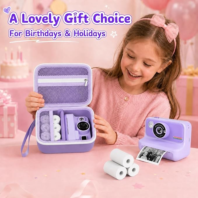Kids Instant Print Camera Case for Dylanto for ESOXOFFORE for DUDUDRAGON