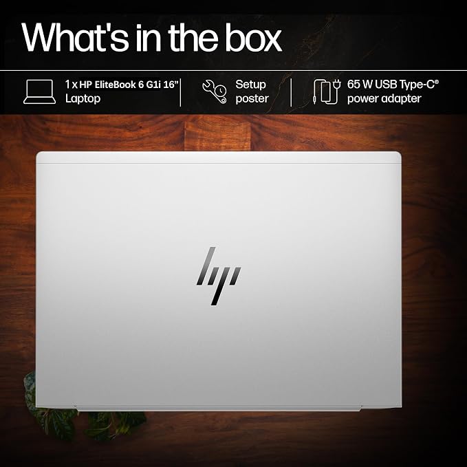 HP EliteBook 6 G1i Laptop Computer, Ultra 7 255U, 16GB DDR5, 512GB SSD | Idea for Business Daily Work, Lifetime Office 365, Backlit Keyboard, Thunderbolt 4, Windows 11 Pro, Pale Silver
