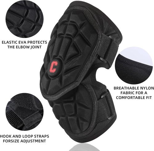 Cienfy Elbow Guards for Baseball & Softball - Youth & Adult Forearm Protection Pads