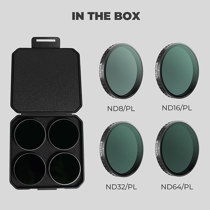 Freewell ND8/PL, ND64/PL Polarized Filter Set