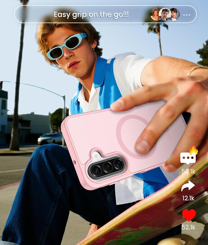 FNTCASE for Galaxy A17/A16 5G Phone Case: for Samsung A17 Cases Matte