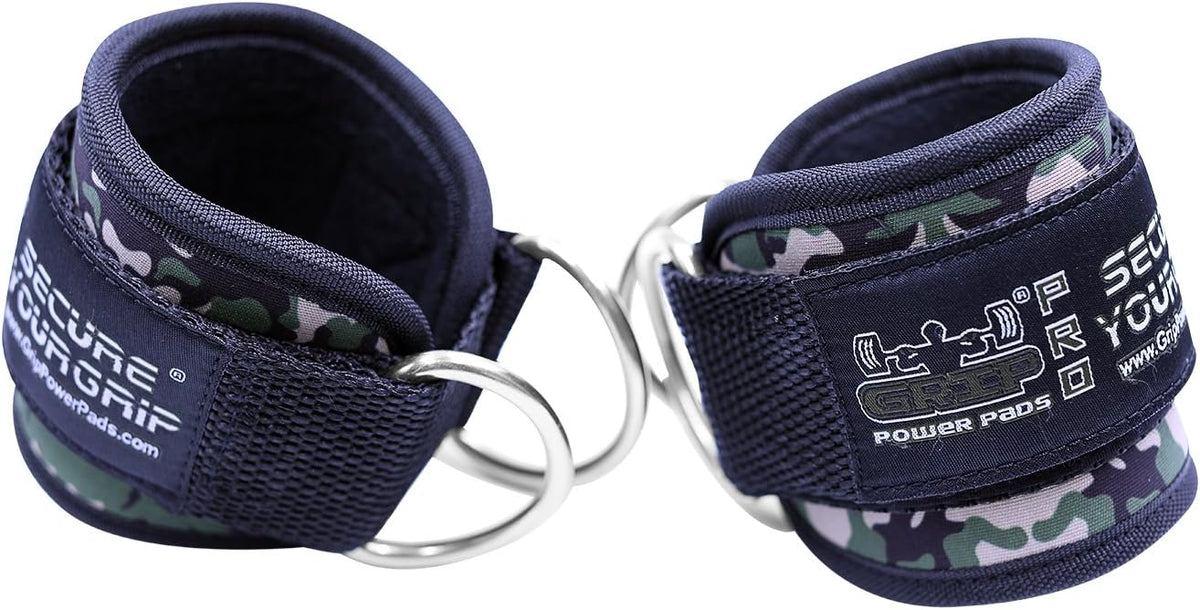 Skiennix Ankle Straps for Cable Machines - Adjustable Neoprene Cuffs for Enhanced Leg & Glute Workouts