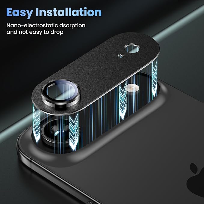Uyiton Compatible with iPhone Air Camera Lens Protector
