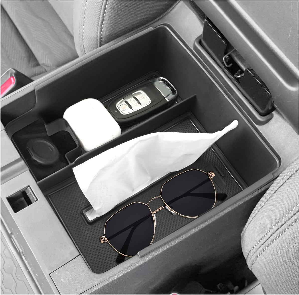 SXCY for 2025 2026 Nissan Kicks Center Console Organizer
