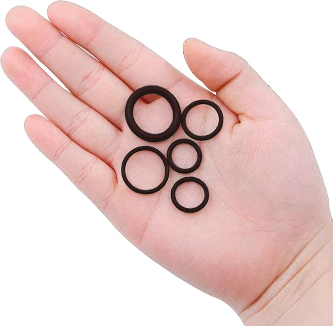 PWACCS High Pressure Washer O Ring Kit, Replacement Rubber Ring for Power Washer, General for Pump, Coupler, Adapter, Hose, Gun and Nozzle, 100 Pieces