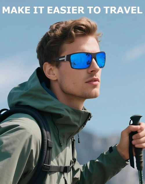 KALIYADI Polarized Sunglasses - UV400 Protection for Men & Women | Ideal for Fishing & Golf