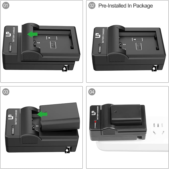 NP-FW50 Battery Charger, LP Charger Compatible
