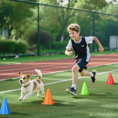 Durable 36pcs Soccer Cones - 7 Inch Plastic Training Cones for Sports, Agility Drills & More