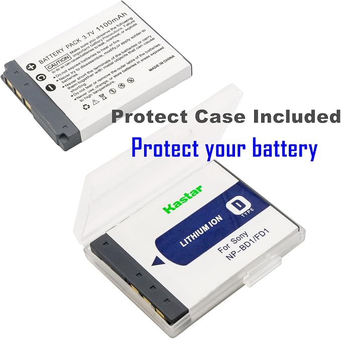 Kastar Battery & Slim USB Charger