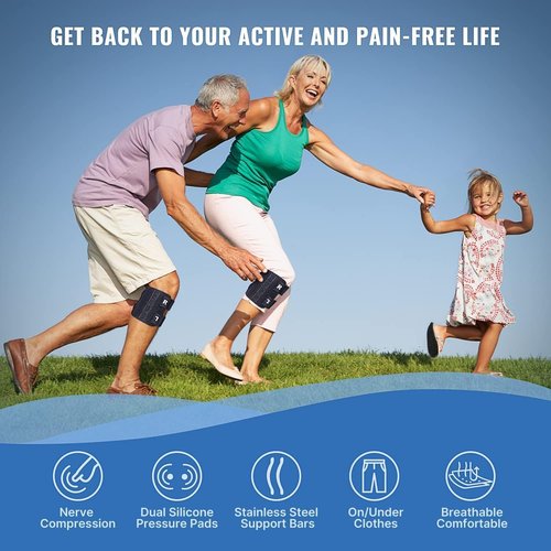Fit Geno Sciatica Pain Relief Brace - Upgraded ReActive Plus with Dual Pressure Pads for Maximum Relief | Unisex