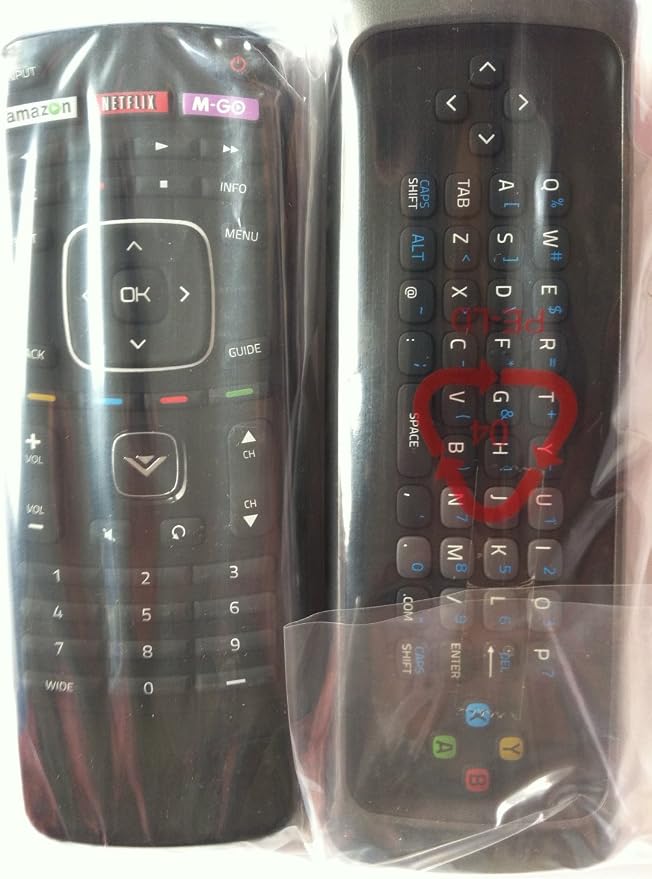 New Smart TV Keyboard Remote XRT302 for VIZIO E420i-A0 E500i-A0 E470I-A0 E502AR TV-30 Days Warranty | E500i-A0 E470I-A0 E502AR TV