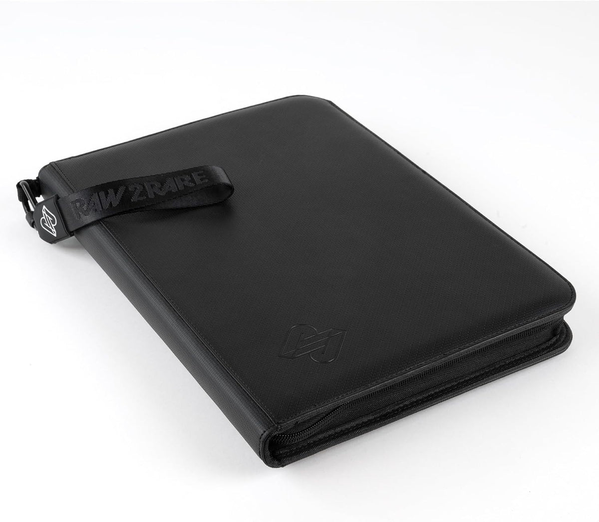 ZipBinder360 | Premium 9 Pocket Trading Card Collector's Binder - 360 Slots, Side-Loading Sheets, Black