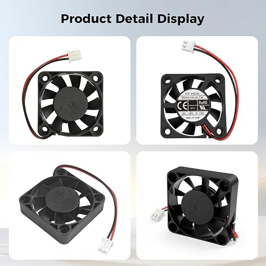 Creality Official SPARKX i7 Mainboard Cooling Fan, Original 4010 Axial Fan