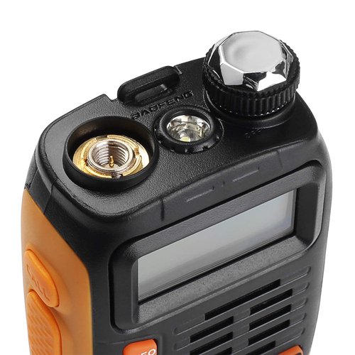 BAOFENG GT-3TP 3800mAh 8W High Power Two Way Radio, Long Range Walkie Talkie for Adults, Extended Rechargeable 3800mAh Li-ion Battery, with Earpiece and Car Charger