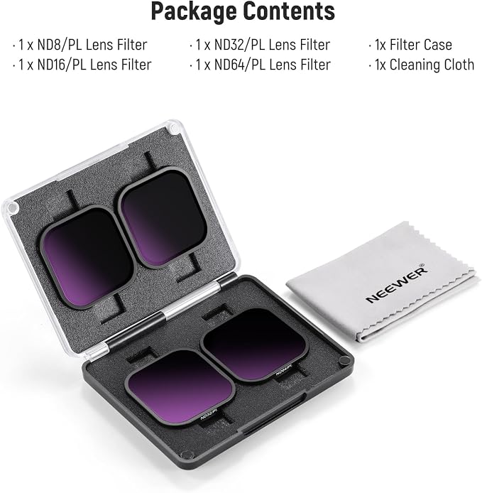 NEEWER ND/PL Filter Set Compatible