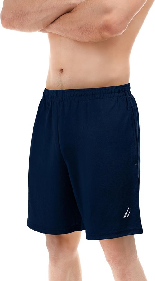 NY Threads Men's Athletic Shorts - Quick Dry, Lightweight, Loose-Fit Running Gym Shorts with Pockets
