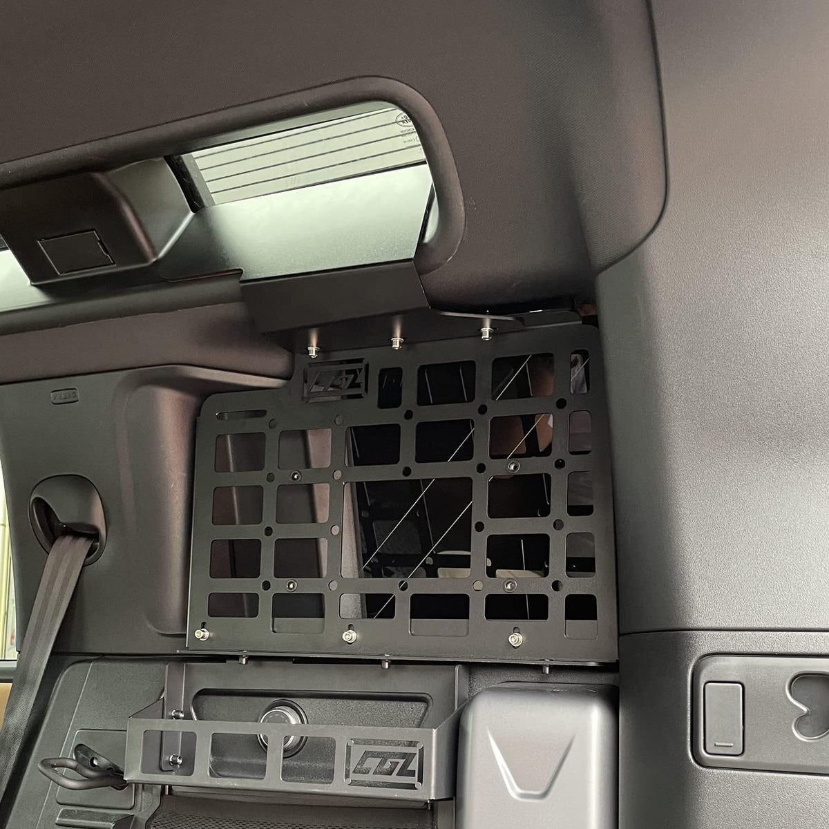 HIGH FLYING for Land Rover Defender 4dr 2020-2025 Car Accessories Modular Storage Molle Panel System Trunk Shelf Organizer Interior Cargo Rack Aluminum (Side Panels)