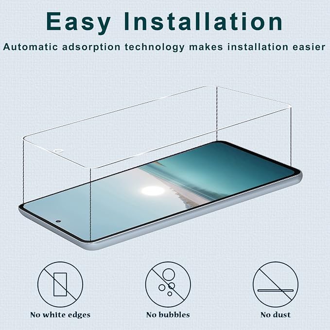Galaxy A53 5G Screen Protector + Camera Lens Protector, HD Tempered Glass Film