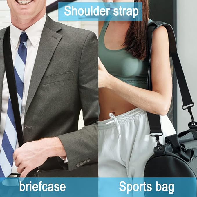 Askuko Shoulder Strap 56 Inch, Universal Adjustable Shoulder Belt Replacement