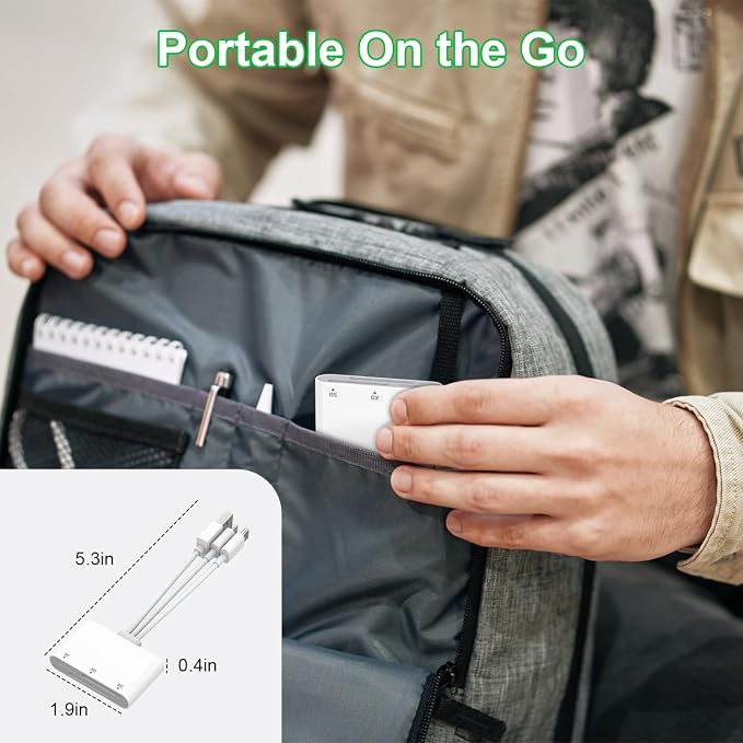 XD Card Reader, SD Card Reader for iPhone, 3 in 1 SD/TF/XD Card Reader Adapter