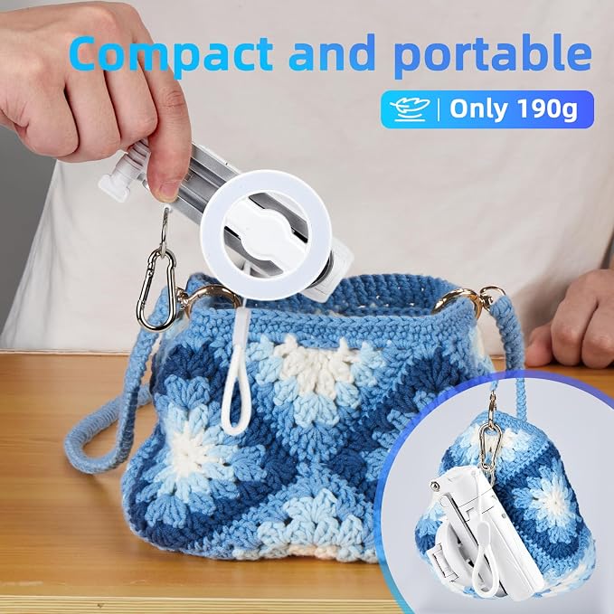 MQOUNY for Magsafe Tripod Stand for iPhone, Portable Pocket Size Selfie Stick