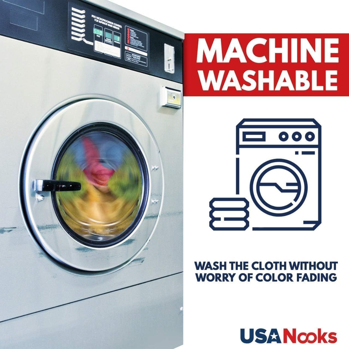 USANOOKS Microfiber Cleaning Cloth - Turq - 24Pcs (12.5x12.5 inch) High Performance - 1200 Washes, Ultra Absorbent Car Towel Traps Grime & Liquid for Streak-Free Mirror Shine - car Washing Cloth