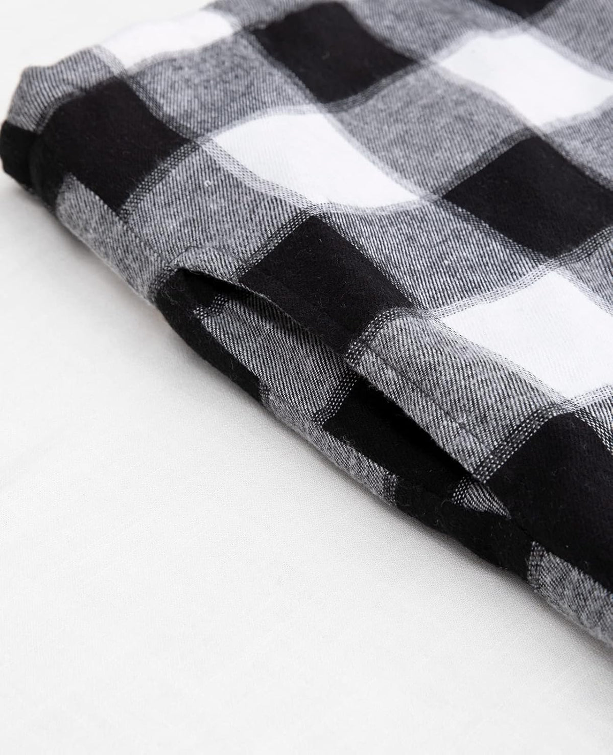 ThCreasa Men's Flannel Jacket - Quilted Lined Plaid Design with Hood | Stylish & Warm