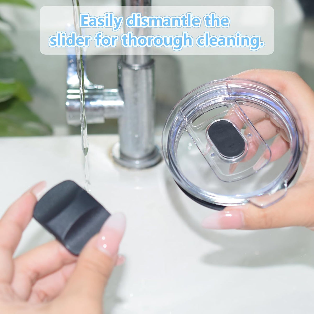 YETI Magnetic Slider Replacement Lids - 6 Pack Spill Proof Covers for 20 oz Tumblers & Mugs | BPA Free