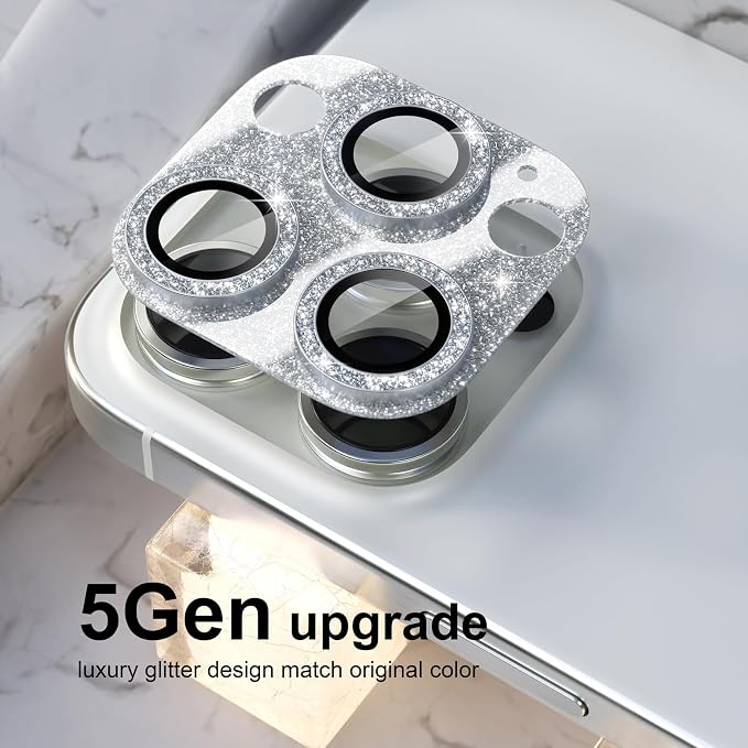 Choiche Compatible for iPhone 16 Pro/iPhone 16 Pro Max Camera Lens Protector