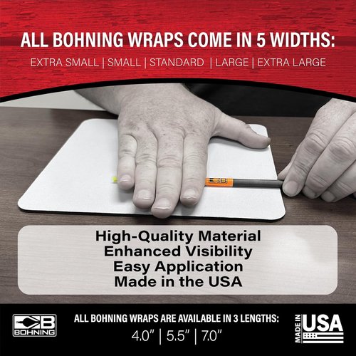 Bohning 4" Solid Arrow Wrap - Durable, High-Visibility Design for Enhanced Performance
