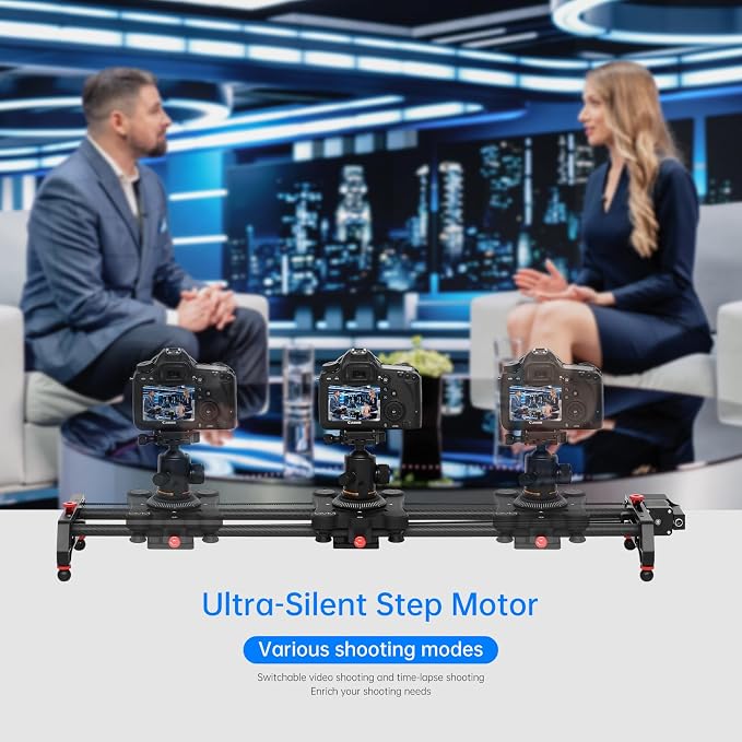 GVM Carbon Fiber Motorized Camera Slider