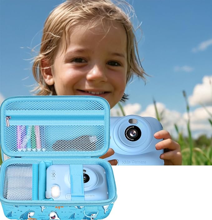 Leayjeen Kids Camera Case Compatible