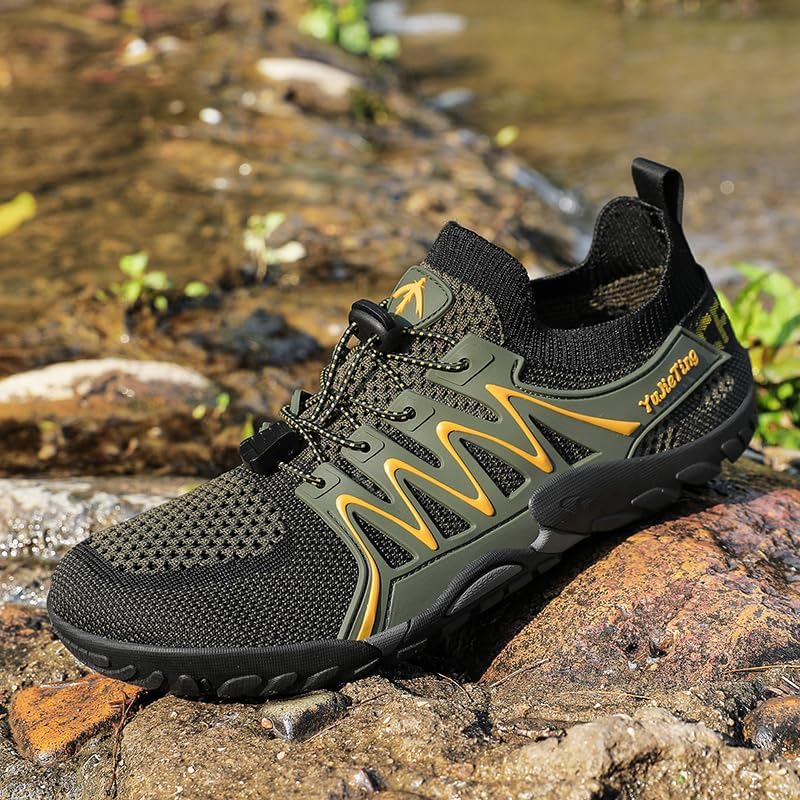 Skiennix Water Shoes - Quick-Drying Aqua Shoes for Men & Women | Wide Toe Design for Comfort