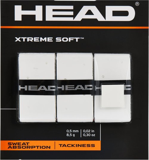 Head Xtreme Soft Racquet Overgrip - Superior Comfort & Control | Ideal for All Racquet Sizes
